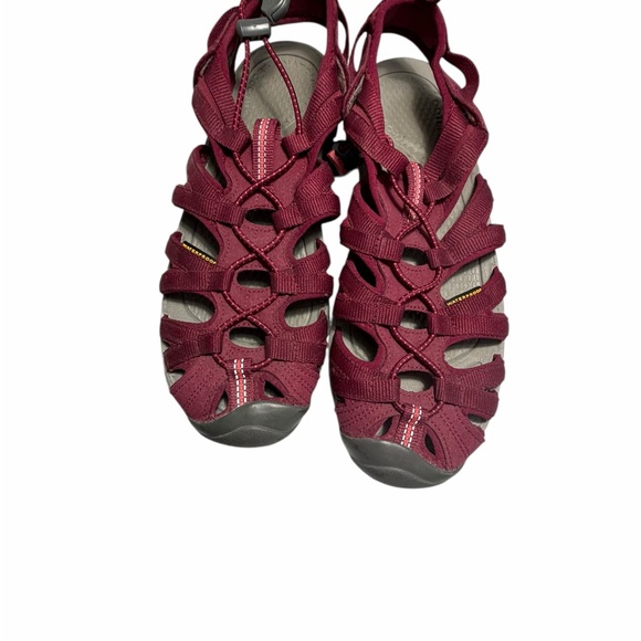 KEEN Women's Burgundy Whisper Sandals Sz 9.5 - Picture 5 of 13